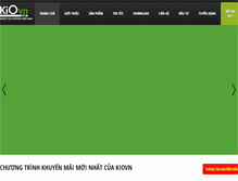 Tablet Screenshot of kiovn.com